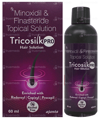 Tricosilk Pro Alcohol Free Hair Solution 60Ml